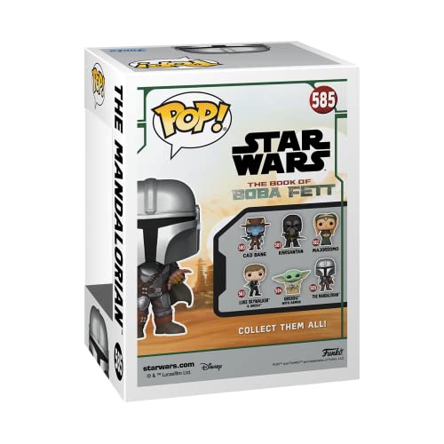 Star Wars: Book of Boba Fett Mandalorian W/ Pouch Pop! Vinyl