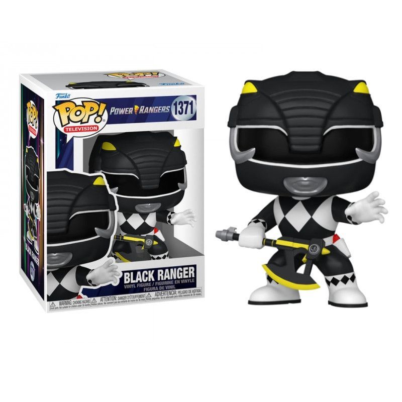 Funko Power Rangers 30Th POP! TV Vinyl Figure Black Ranger 9 CM