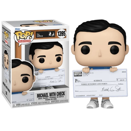 The Office Fun Run Michael with Cheque Pop! Vinyl