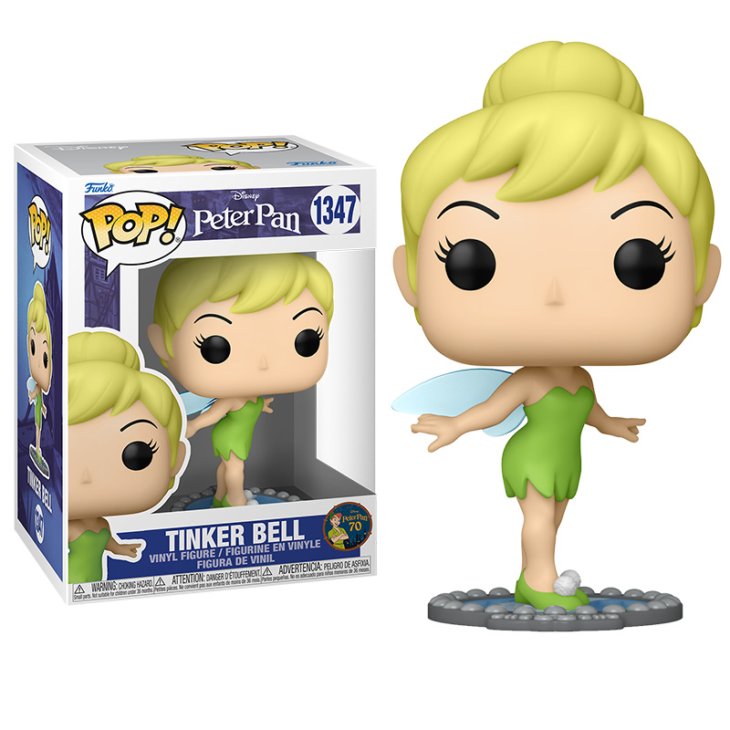 Peter Pan 70th Anniversary Tinkerbell on Mirror Pop! Vinyl