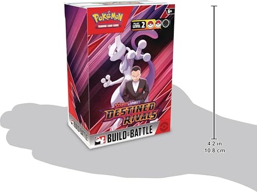 Pokemon TCG: Scarlet & Violet - Destined Rivals - Build & Battle Box - 4 Packs
