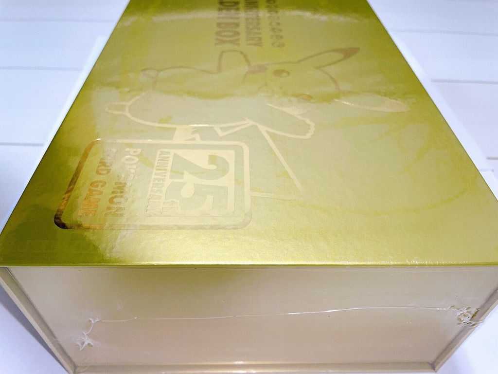 Pokemon Card Game Sword & Shield 25th ANNIVERSARY GOLDEN BOX [Pokemon Center Order Product]