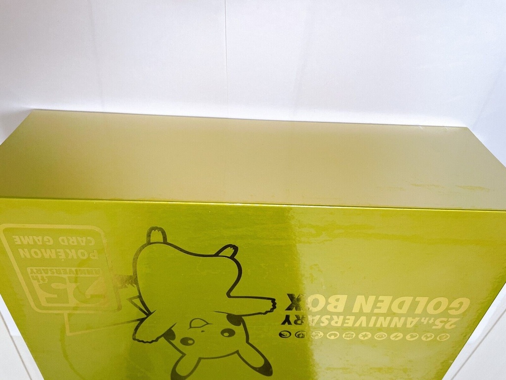 Pokemon Card Game Sword & Shield 25th ANNIVERSARY GOLDEN BOX [Pokemon Center Order Product]