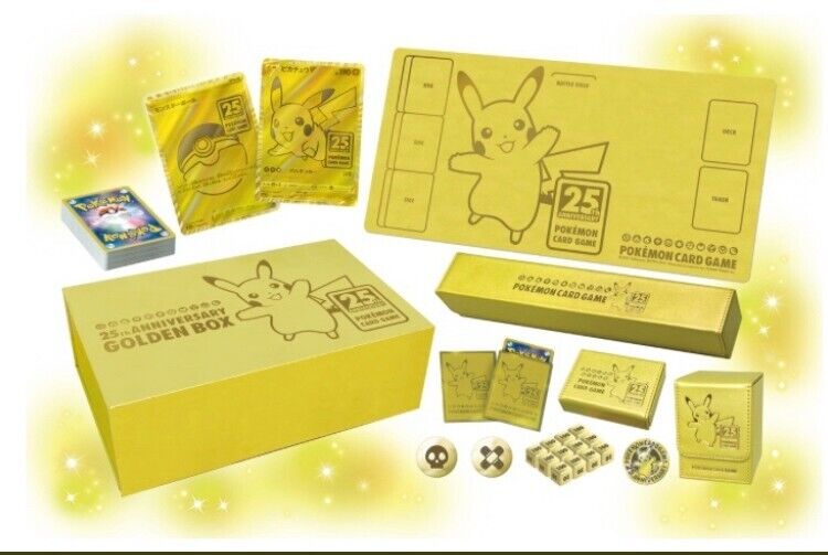 Pokemon Card Game Sword & Shield 25th ANNIVERSARY GOLDEN BOX [Pokemon Center Order Product]
