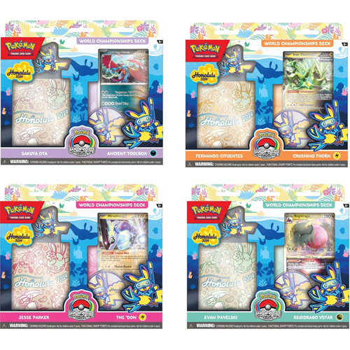 Pokemon TCG World Champions Deck 2024 (1 willekeurig)