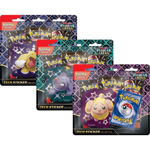 Pokemon Paldean Fates Tech Sticker Collection (1 willekeurig)