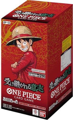 (OP13) One Piece Carrying on his will Booster Box [JP]