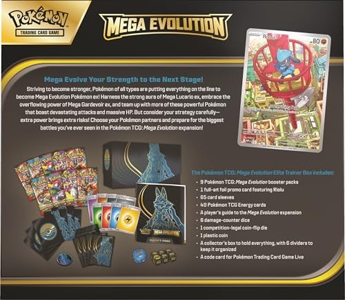 Pokemon TCG Mega Evolutions 1 Elite Trainer Box