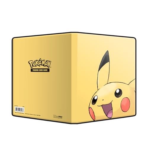 Ultra Pro Pokemon Pikachu Trading Card Game 4-Pocket Portfolio