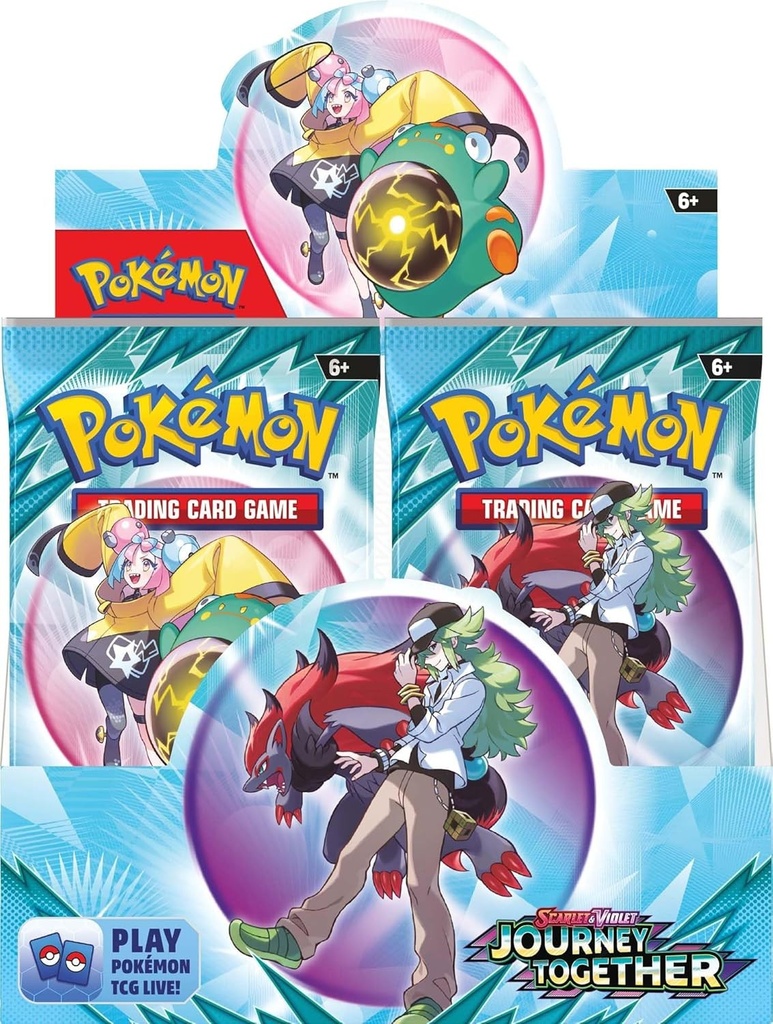 Pokemon TCG: Scarlet & VioletJourney Together Enhanced Booster  Ships 3/28/2025