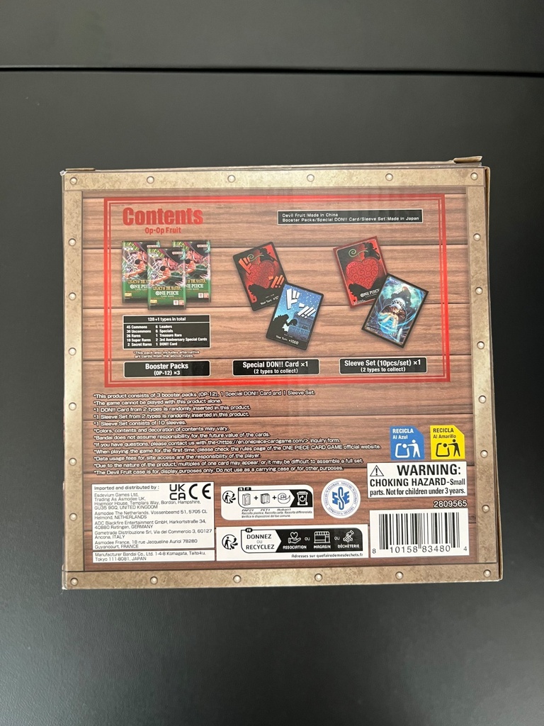 One Piece Piece Card Game: Devil Fruits Collection Vol.3 (DF-03) - Multi