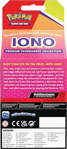 Pokemon Premium Tournament Collection – Iono