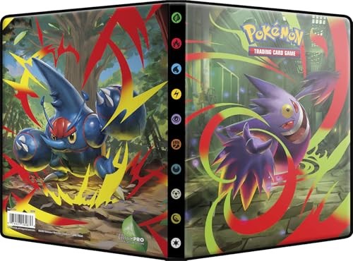 Asmodee - Ultra Pro - Pokemon - Mega Evolution:Fantasmagoric Flames (ME02): Trading Card Slot - Capacity 80 Cards - Board Games - Accessories for Trad