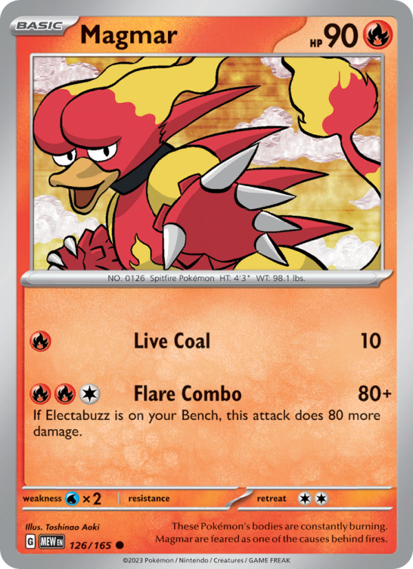 Magmar Common (126/165) sv03.5