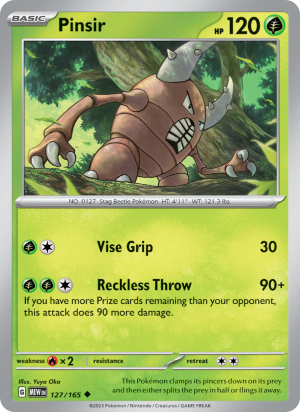 Pinsir Uncommon (127/165) sv03.5