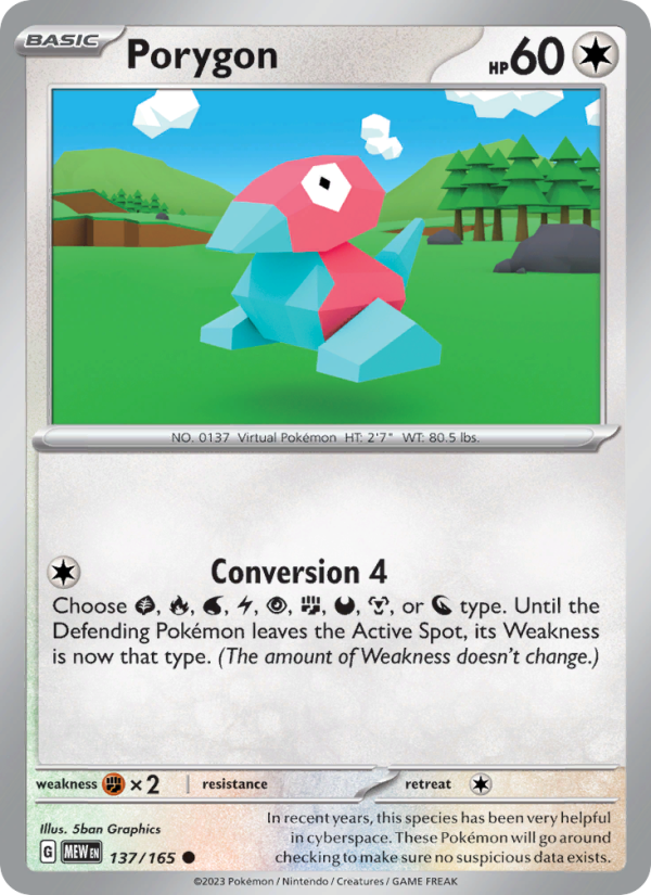 Porygon Common (137/165) sv03.5