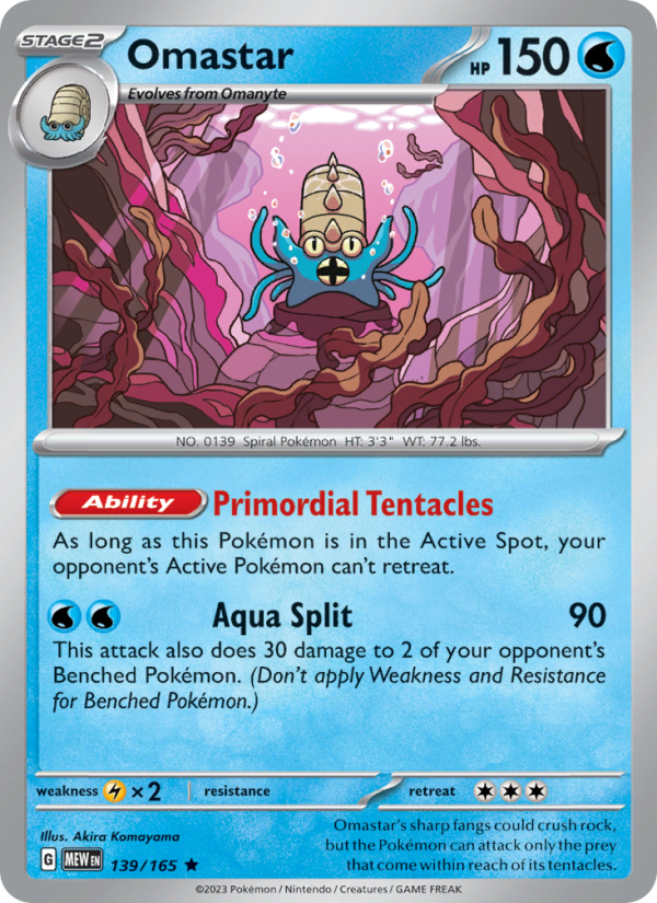 Omastar Rare (139/165) sv03.5