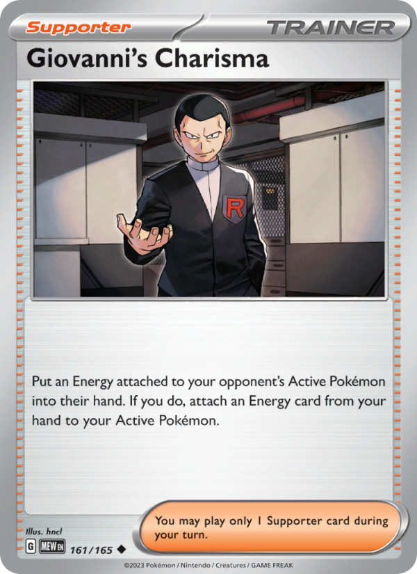 Giovanni's Charisma Uncommon (161/165) sv03.5