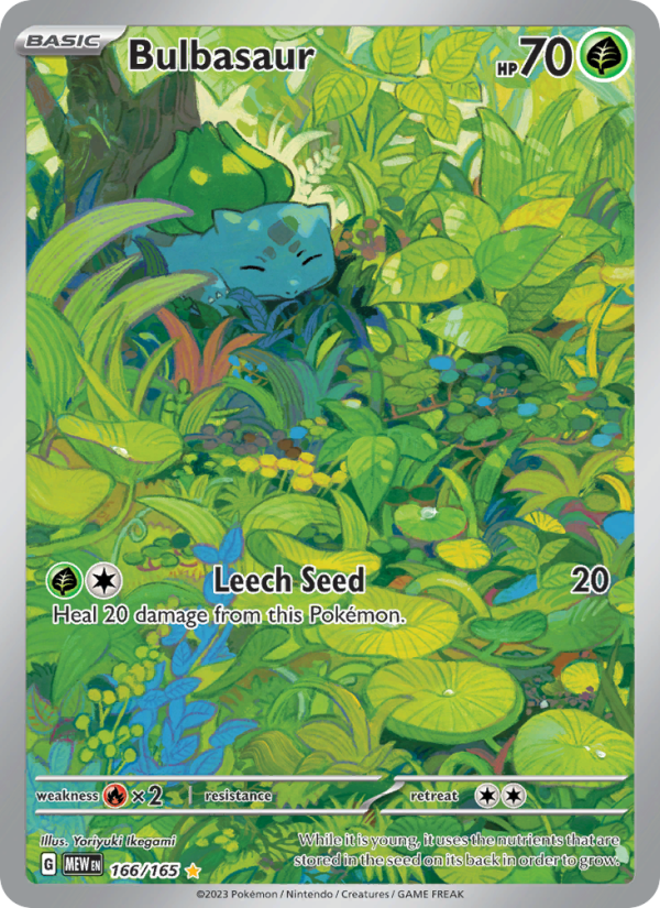 Bulbasaur Illustration rare (166/165) sv03.5