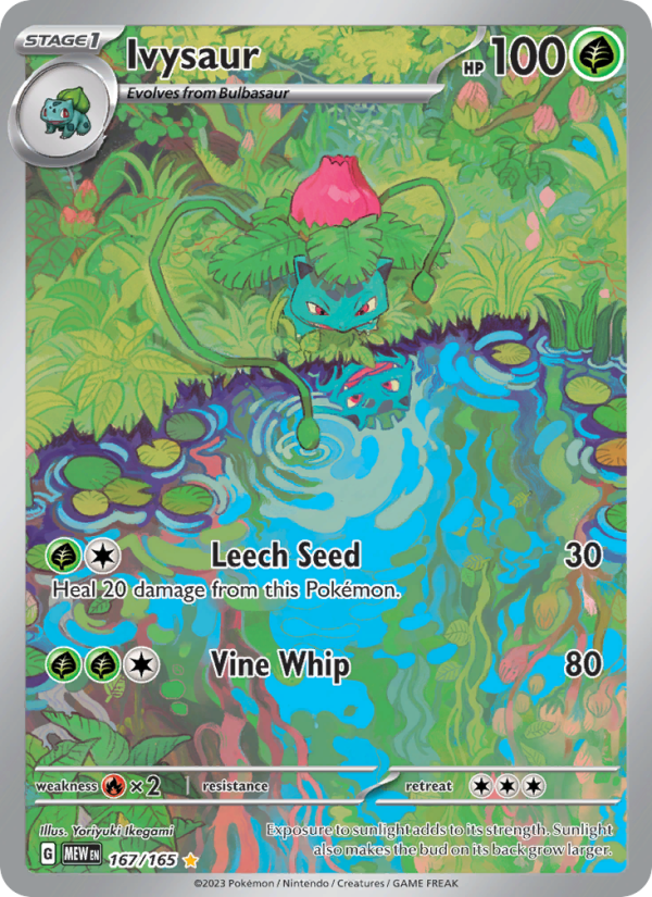 Ivysaur Illustration rare (167/165) sv03.5