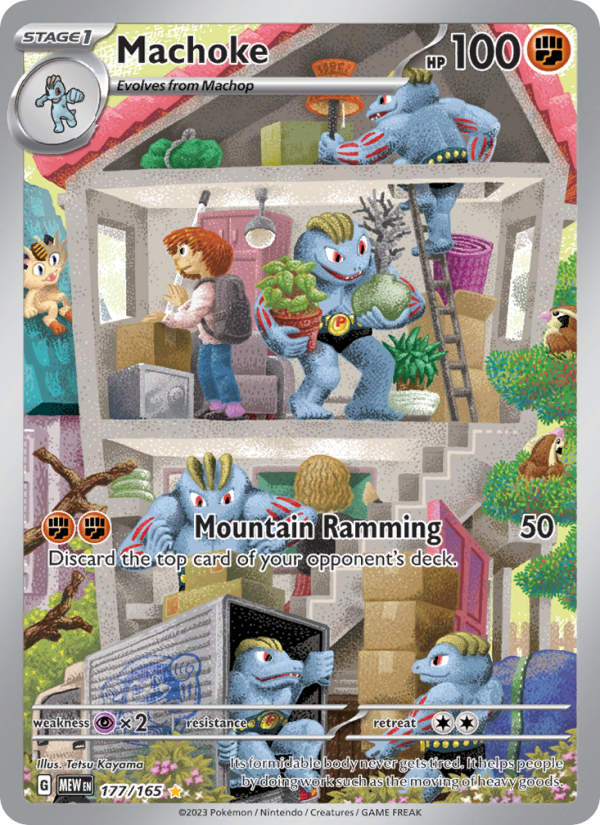 Machoke Illustration rare (177/165) sv03.5