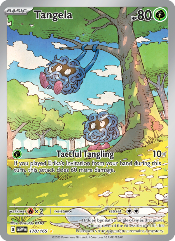 Tangela Illustration rare (178/165) sv03.5