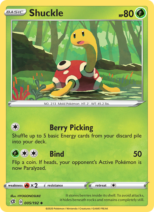 Shuckle Uncommon (5/192) swsh2