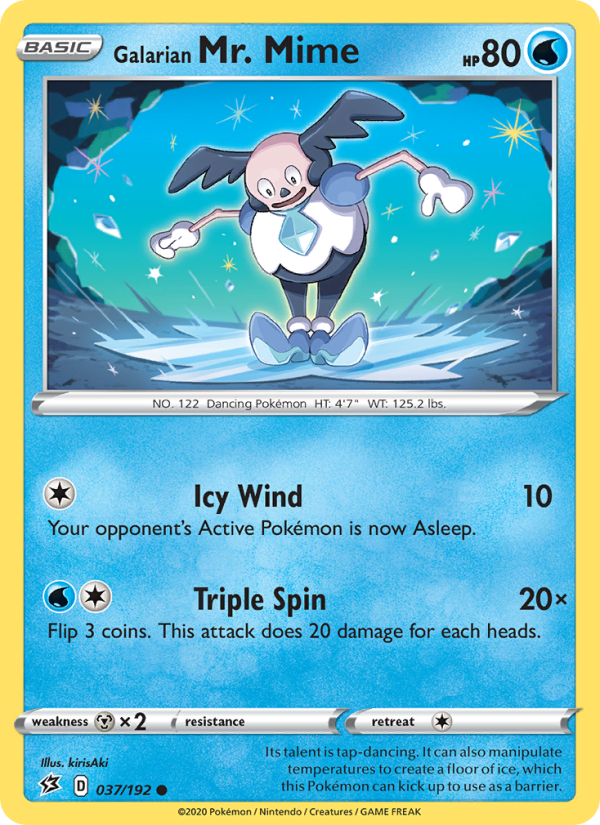 Galarian Mr. Mime Common (37/192) swsh2