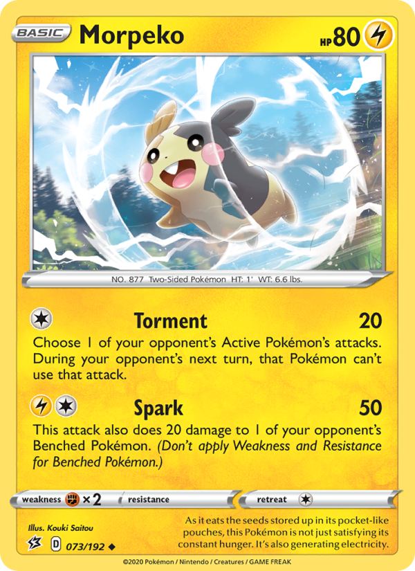Morpeko Uncommon (73/192) swsh2