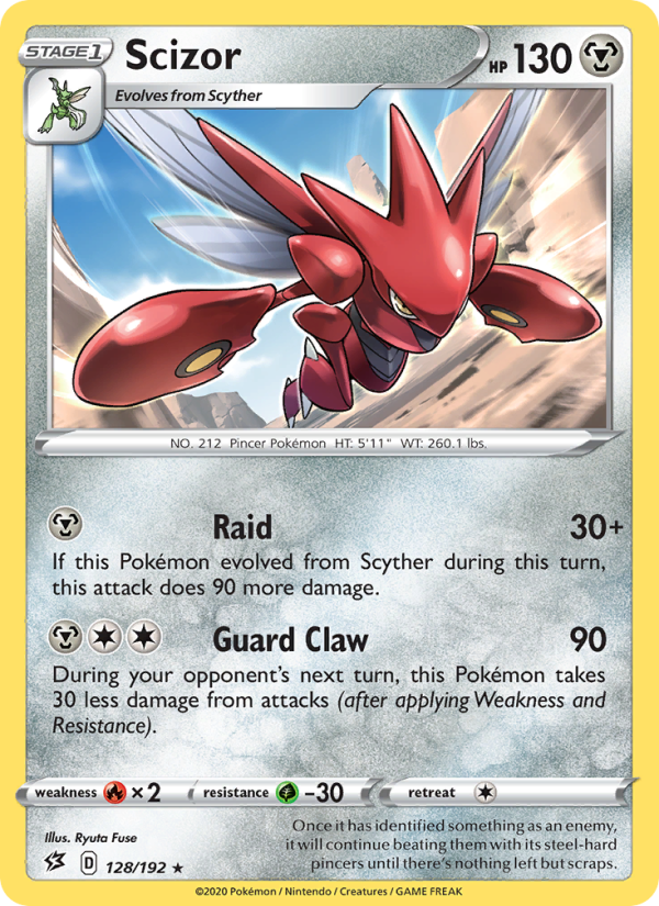 Scizor Rare (128/192) swsh2