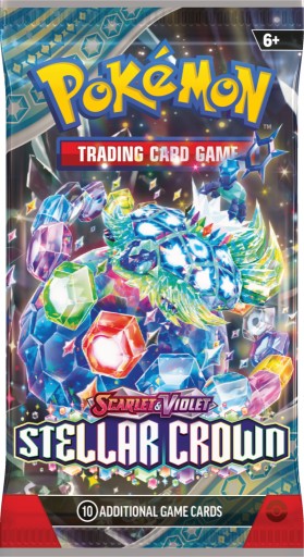 Pokemon Stellar Crown Booster Pack 