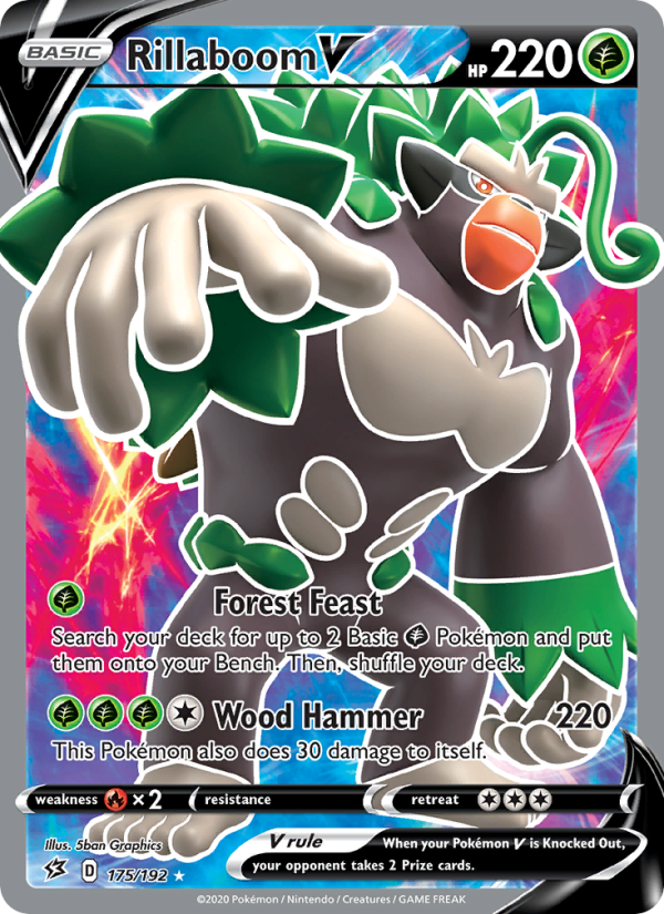 Rillaboom V Ultra Rare (175/192) swsh2