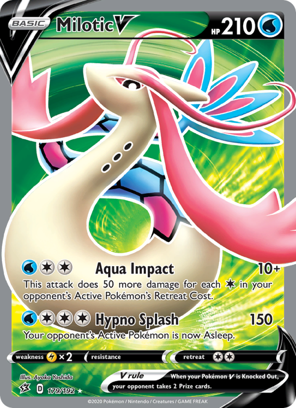 Milotic V Ultra Rare (179/192) swsh2
