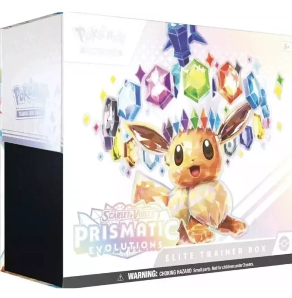 Pokemon Prismatic Evolutions Elite Trainer Box 