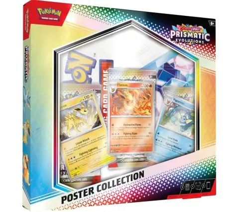 Pokemon Prismatic Evolutions Poster Collection 