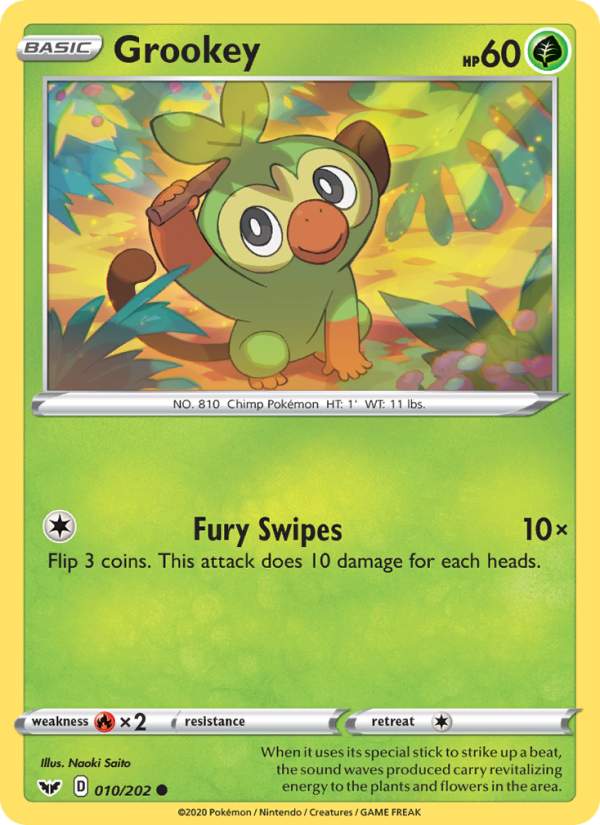 Grookey Common (10/202) swsh1