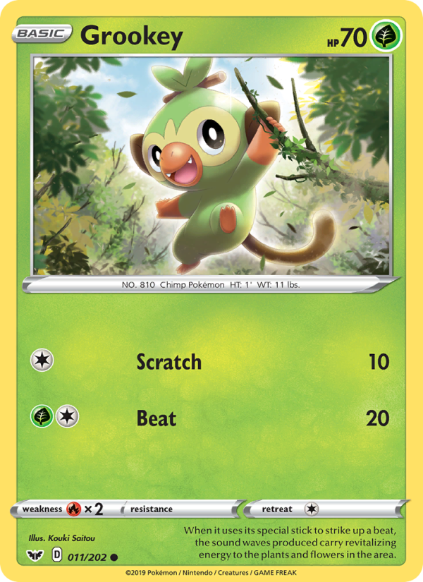 Grookey Common (11/202) swsh1