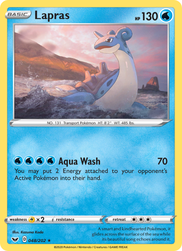 Lapras Rare (48/202) swsh1