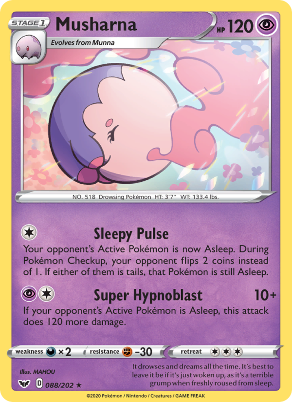 Musharna Rare (88/202) swsh1