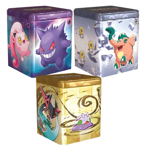 Pokemon March Stacking Tins 2024 (1 at random)