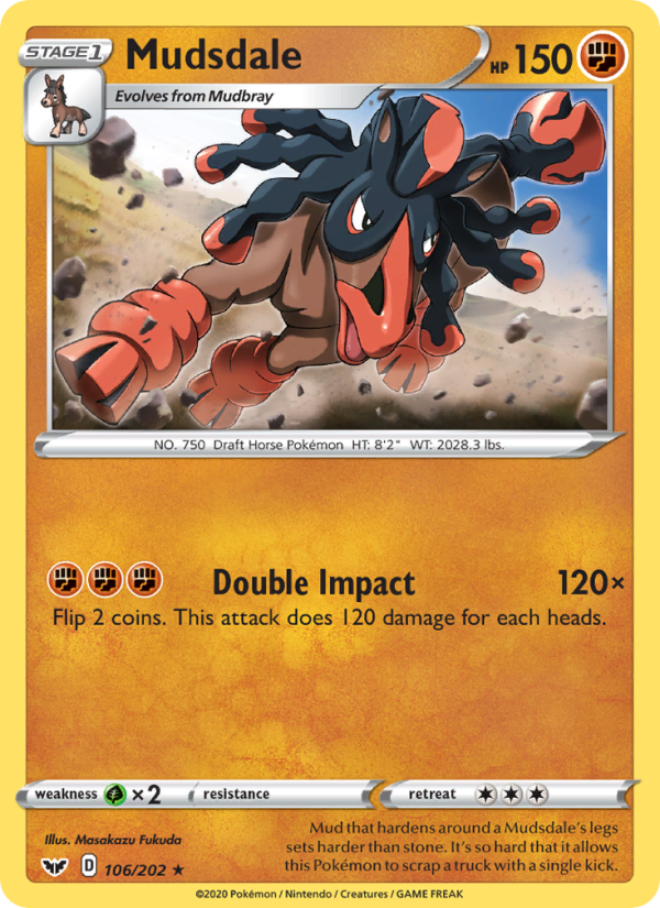 Mudsdale Rare (106/202) swsh1