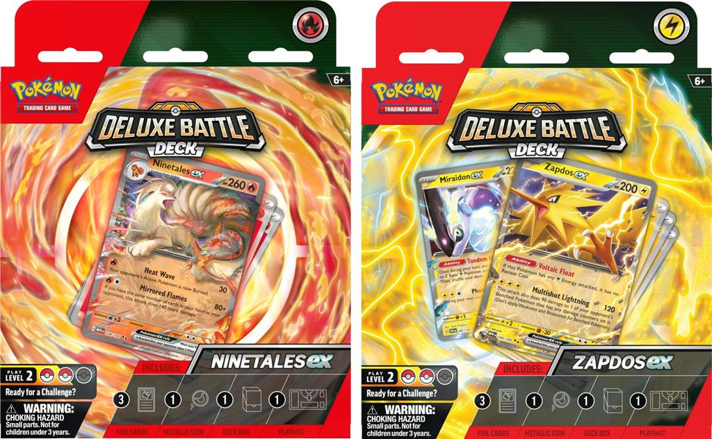 Pokémon Deluxe Battle Deck Ninetales/Zapdos (1 willekeurige)