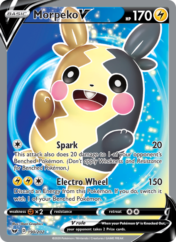 Morpeko V Ultra Rare (190/202) swsh1