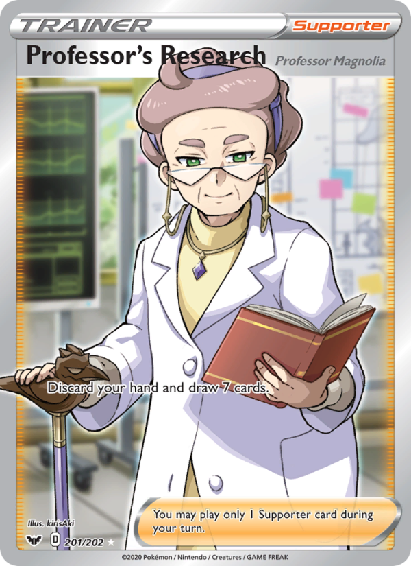 Professor's Research (Professor Magnolia) Ultra Rare (201/202) swsh1