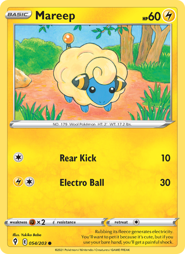 Mareep Common (54/203) swsh7