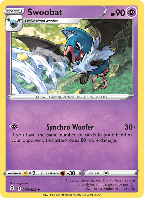 Swoobat Uncommon (69/203) swsh7
