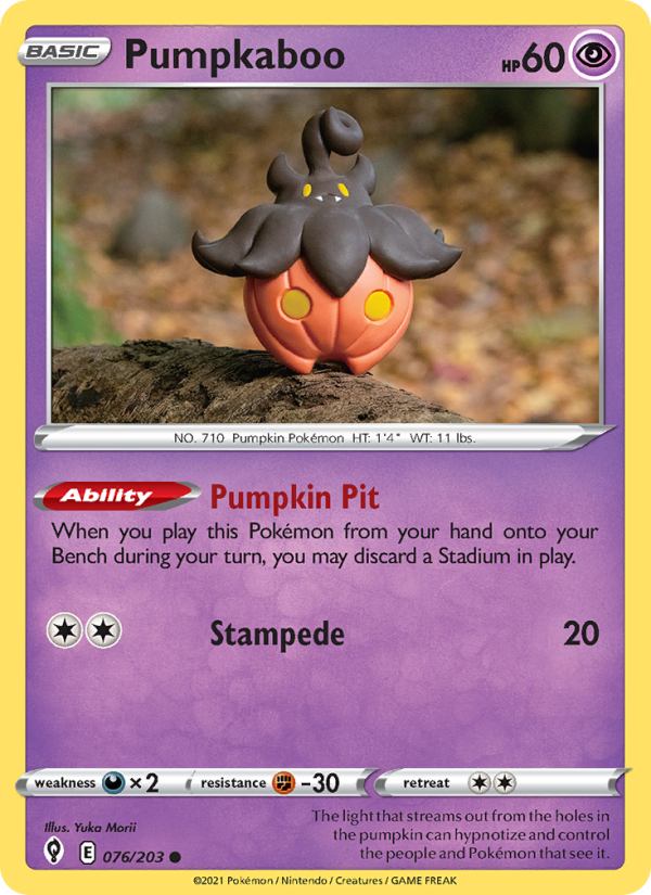 Pumpkaboo Common (76/203) swsh7