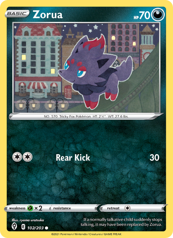 Zorua Common (102/203) swsh7