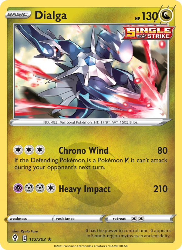 Dialga Holo Rare (112/203) swsh7