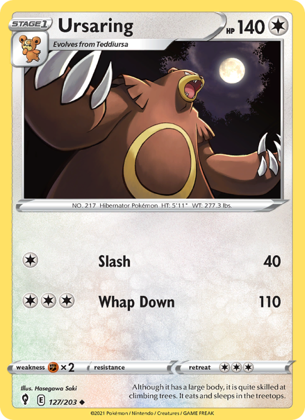 Ursaring Uncommon (127/203) swsh7